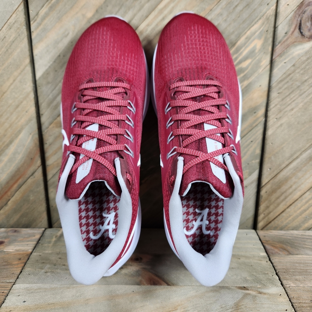 Nike Air Zoom Pegasus 39 Alabama Crimson Tide Mens Athletic Shoes Size 9.5 NWB - Picture 8 of 10